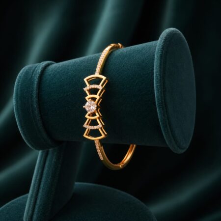 Elegant Diamond Gold Bracelet